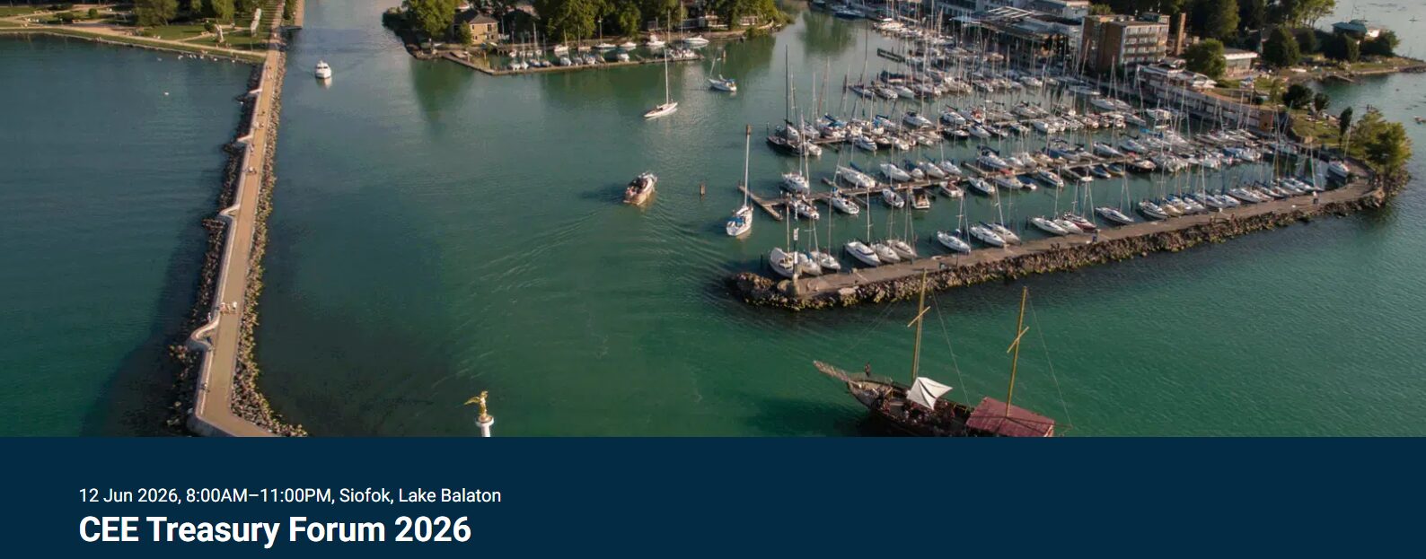 SAF na CEE Treasury Forum 2026 Siofok, Balaton