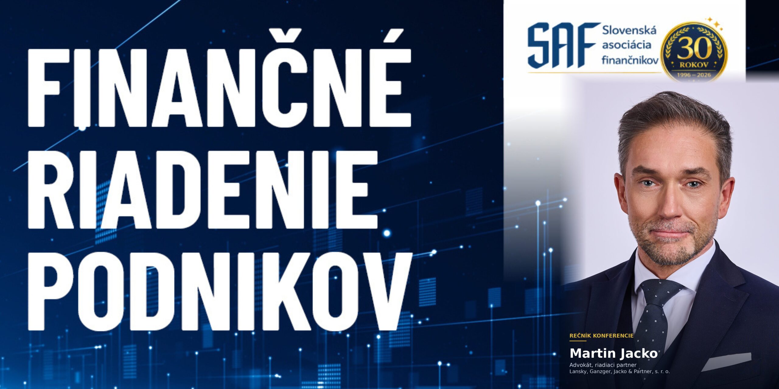 Predstavujeme rečníkov konferencia Finančné riadenie podnikov 2026